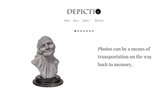 Desktop Screenshot of depictio.com